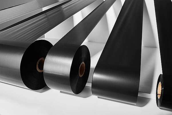 Barcodes, Stripe Codes, QR Codes: Quick & Accurate Labeling with Thermal Transfer Black thermal transfer ribbons for secure labeling